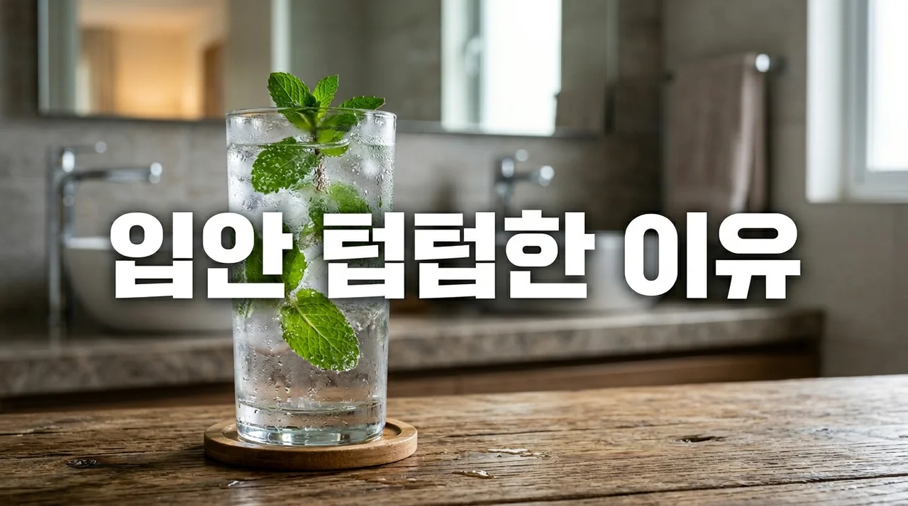 입안 텁텁한 이유 5가지와 해결법: 아침 구취와 백태 원인 총정리