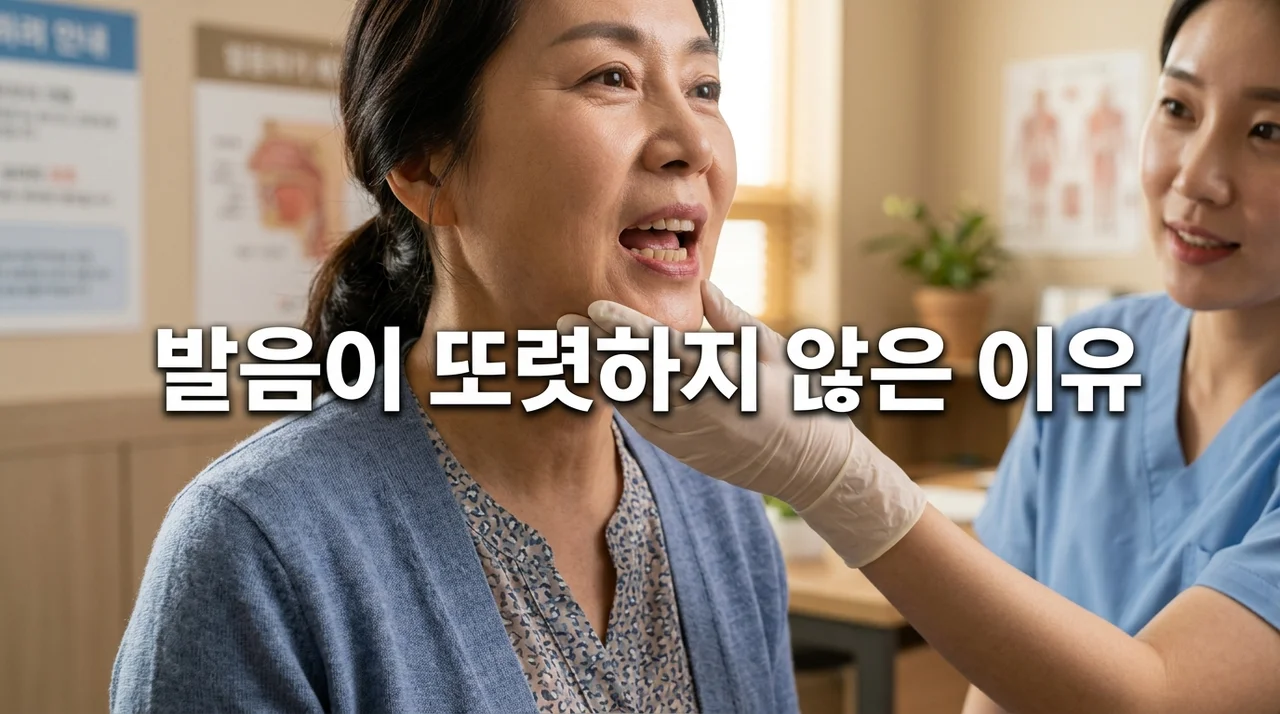 발음이 또렷하지 않은 이유 5가지와 효과적인 발음 교정 가이드
