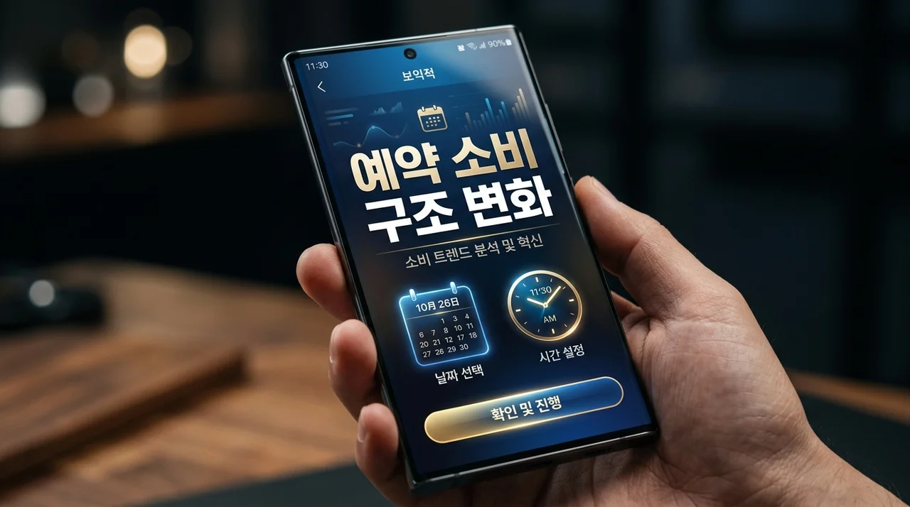 예약 소비 구조 변화: 2026년 시장의 새로운 질서와 비즈니스 기회