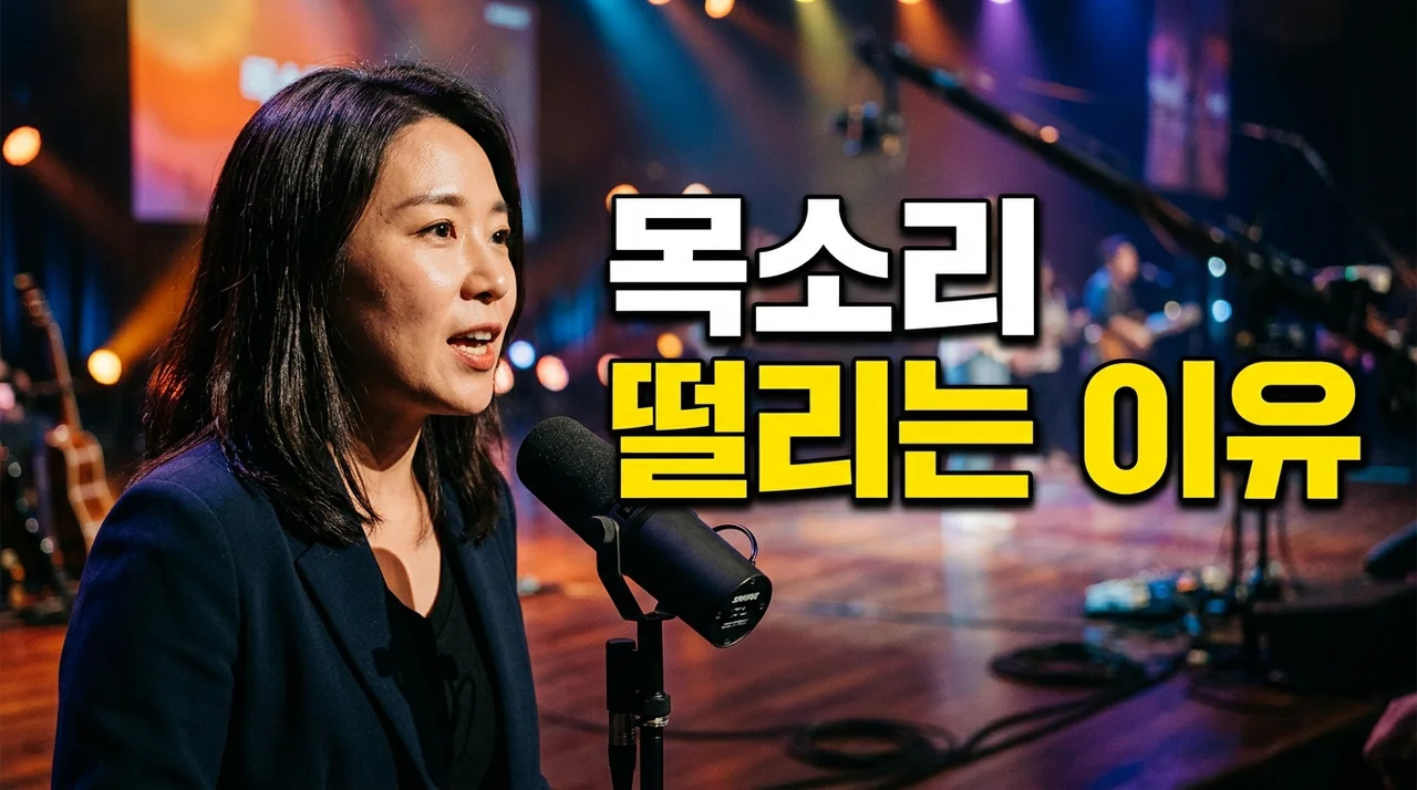 목소리 떨리는 이유 5가지와 상황별 긴장 완화 및 치료법 총정리