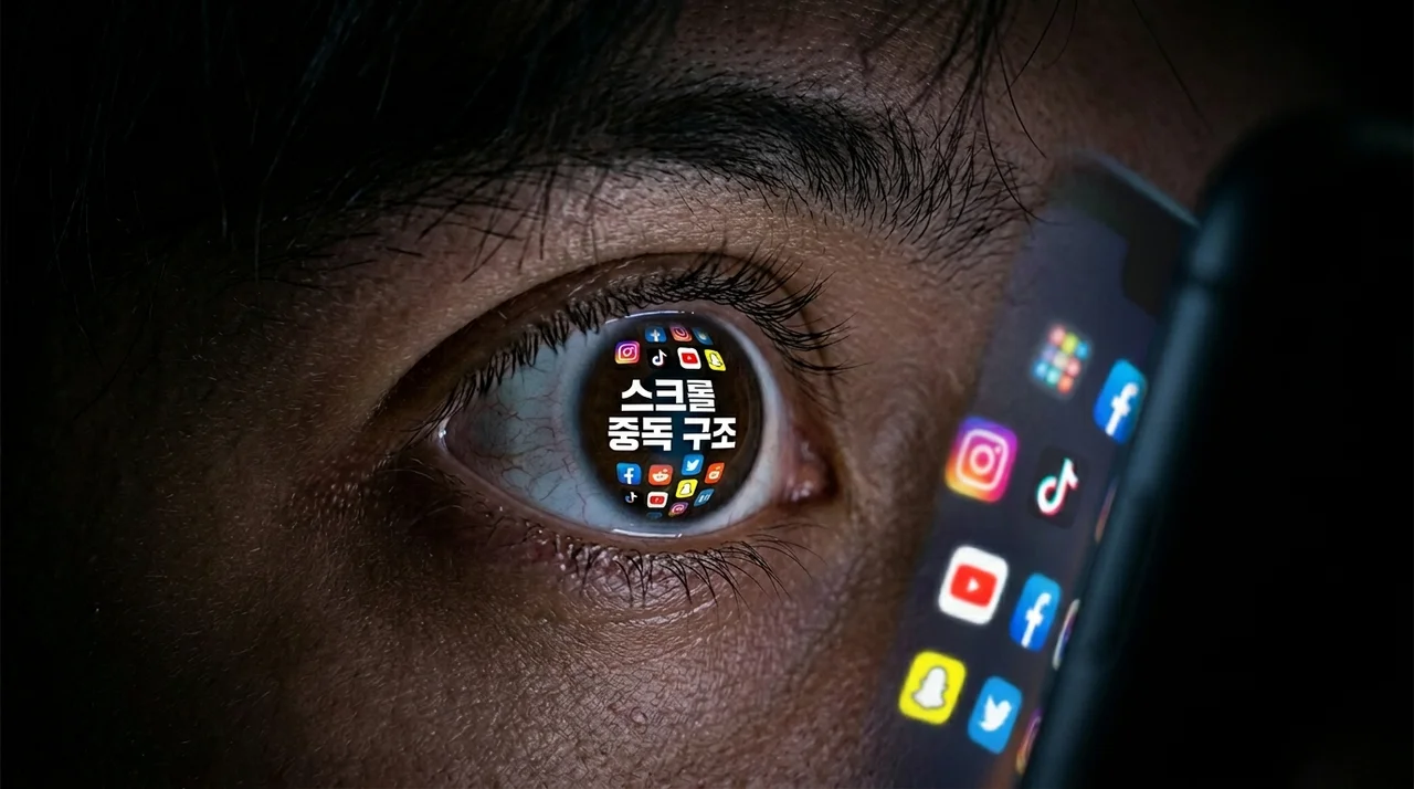 스크롤 중독 구조의 비밀: 숏폼과 도파민의 덫에서 탈출하는 법