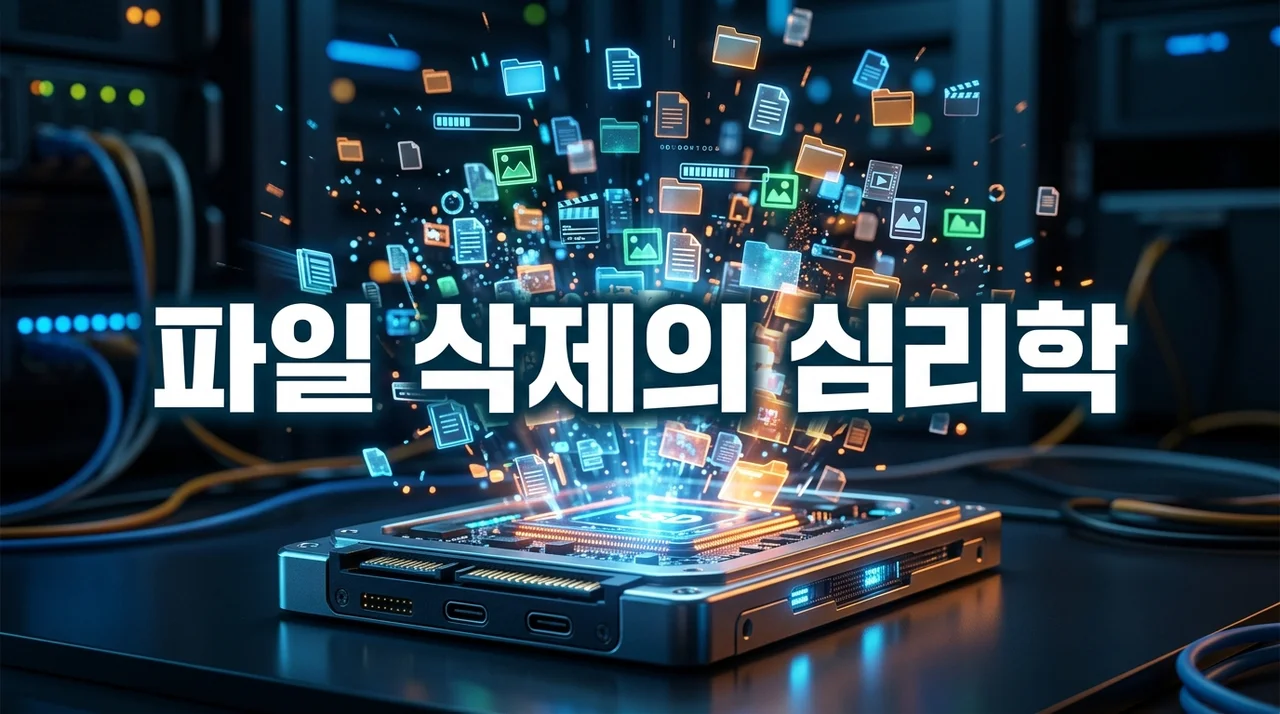 파일 삭제 미루는 이유와 심리학: 디지털 저장 강박 극복 방법