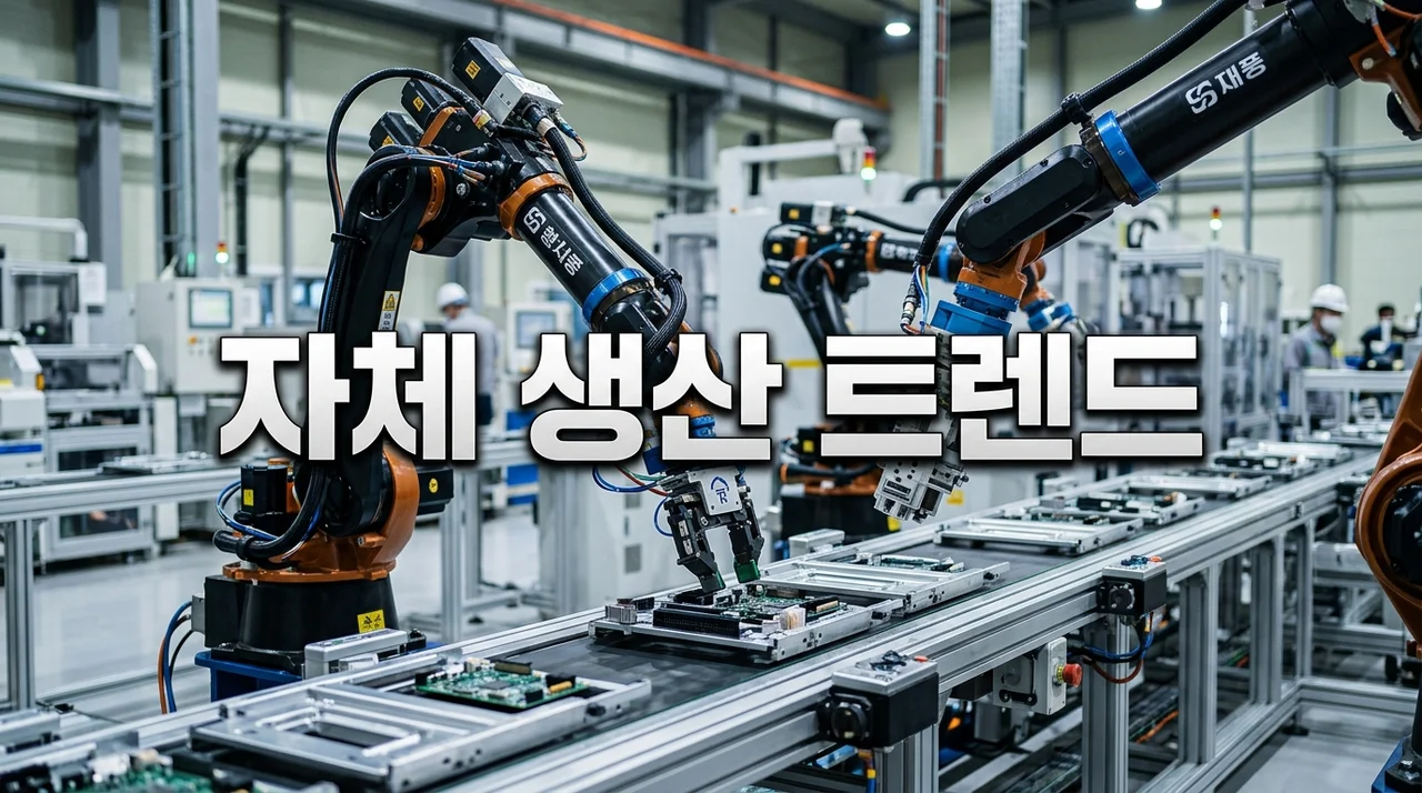 자체 생산 증가 이유: 글로벌 공급망 재편과 경제적 이점 분석