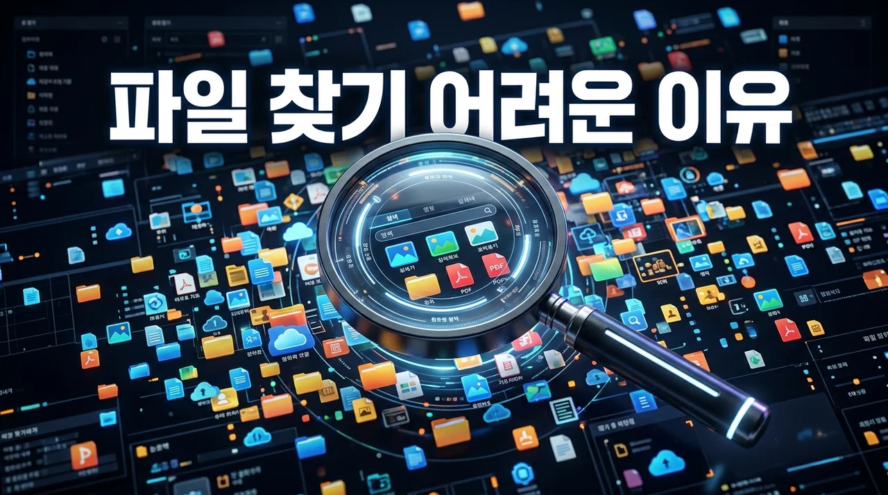 요즘 파일 찾기 어려운 이유 5가지와 스마트한 데이터 관리 비결