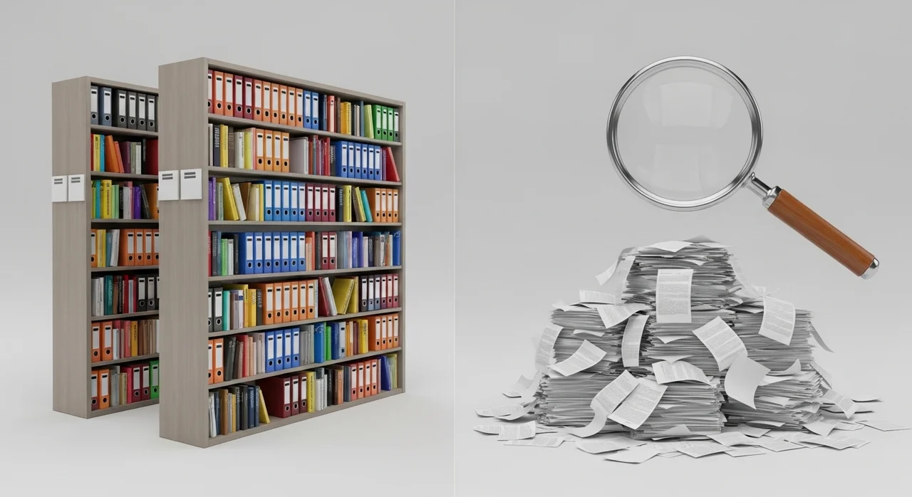 1. 계층적 폴더 구조의 몰락과 '검색' 의존성