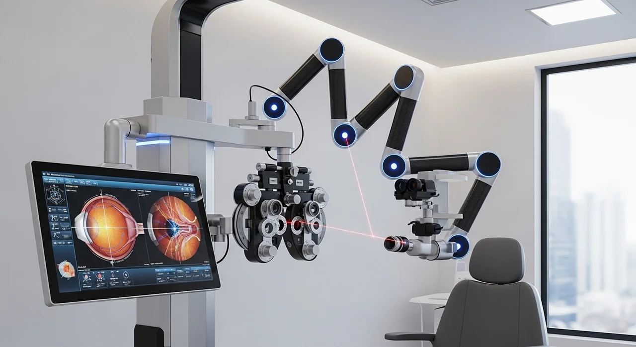의료 및 시력교정 분야: 장비의 진화와 정확도