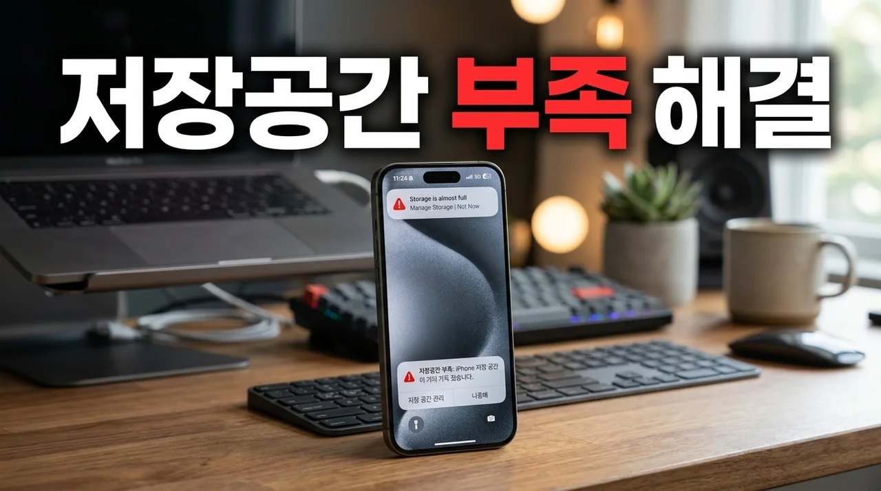 핸드폰 저장공간 부족 자주 뜨는 이유와 확실한 해결 방법 5가지