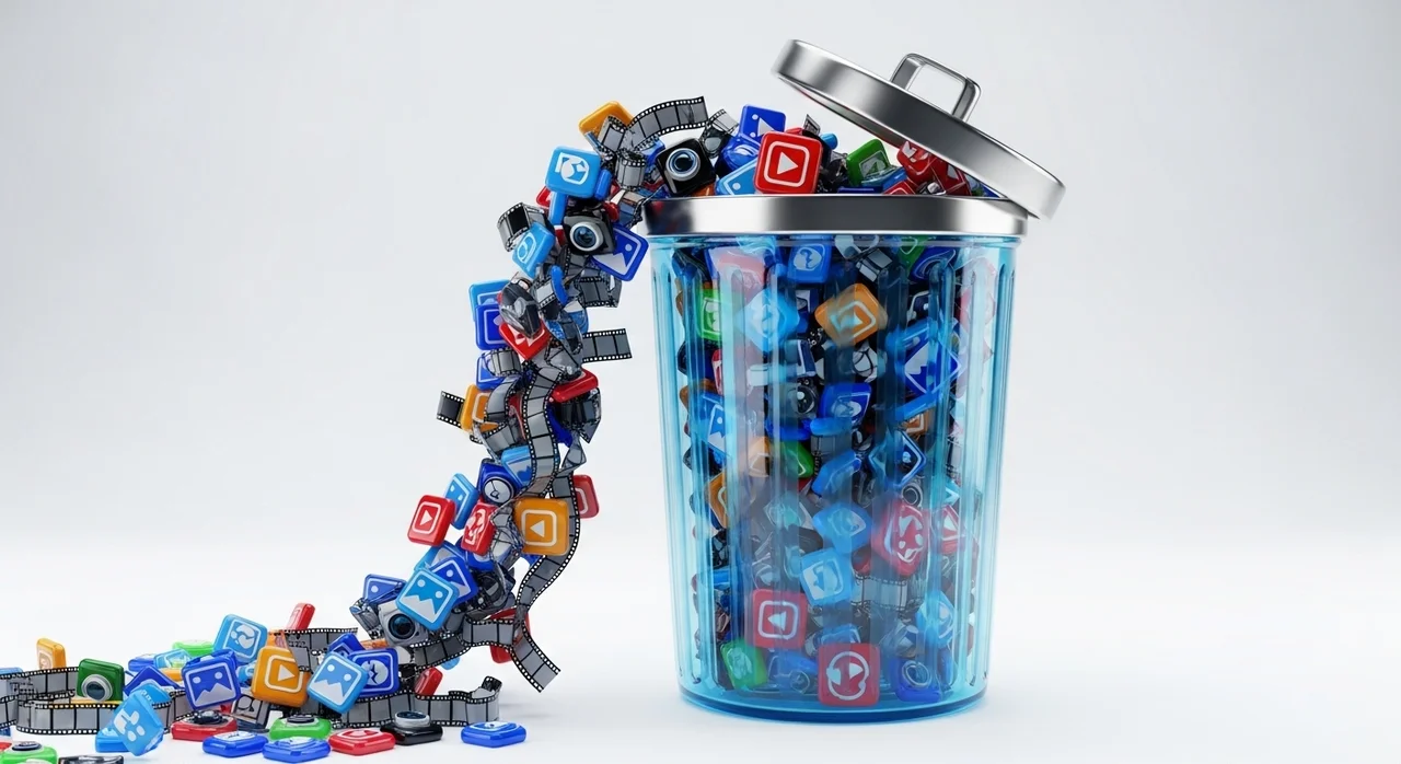 4. 휴지통에 갇힌 용량: '진짜 삭제'가 되지 않은 경우