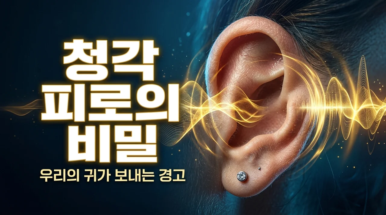 소리 오래 못듣는 이유, 귀가 쉽게 피로해지는 5가지 원인과 해결법