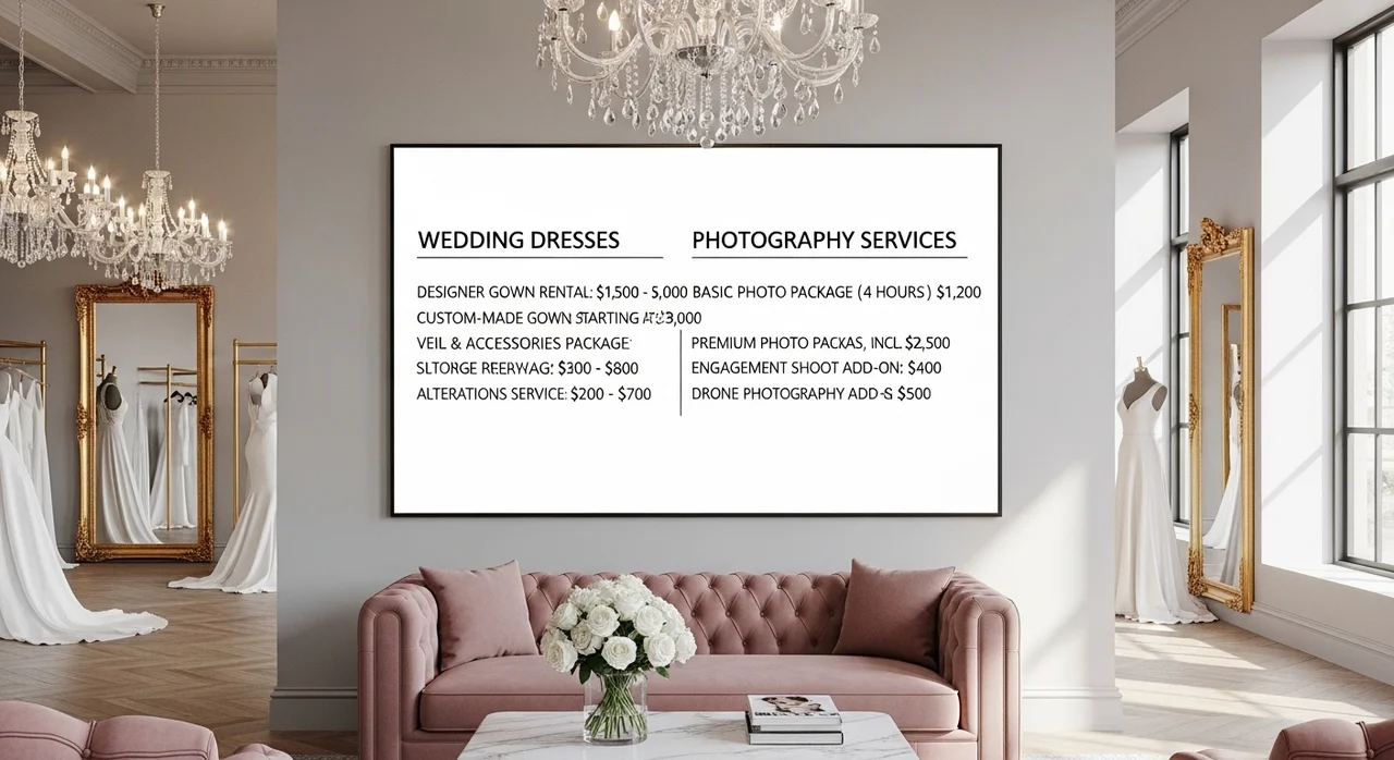 웨딩 시장의 혁명, 스드메 가격 공개 의무화