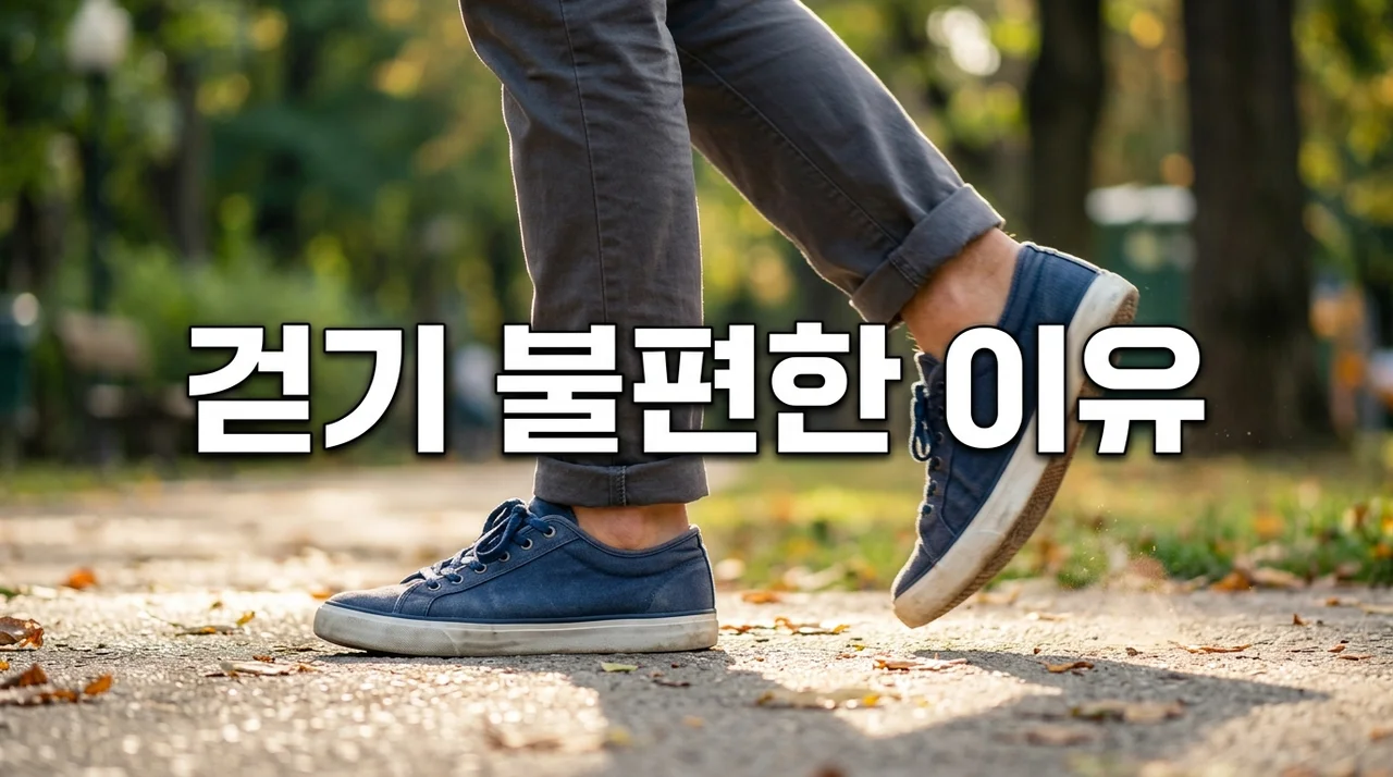 요즘 걷기 불편해진 이유, 방치하면 안 되는 5가지 원인과 해결법