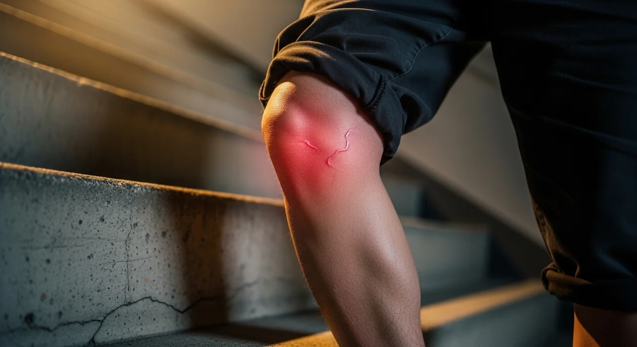 2. 퇴행성 무릎 관절염: 계단 이용이 두려워진다면