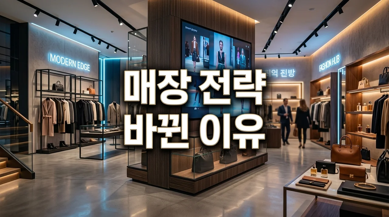 매장 전략 바뀐 이유 5가지와 2026년 매출 상승을 위한 마케팅 핵심