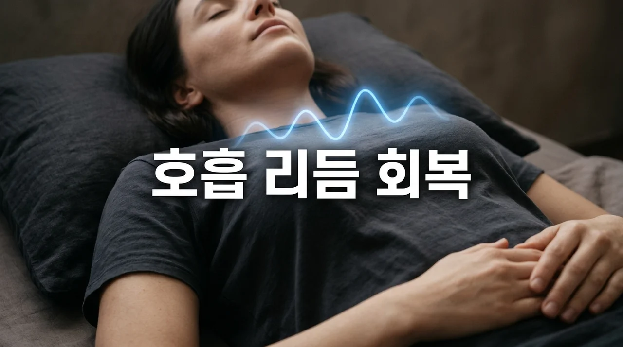 호흡 리듬 깨진 이유 5가지와 자율신경 회복을 위한 실천 가이드