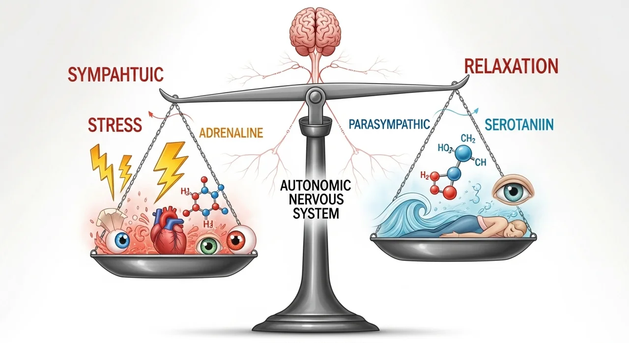 1. 만성 스트레스와 자율신경계의 불균형