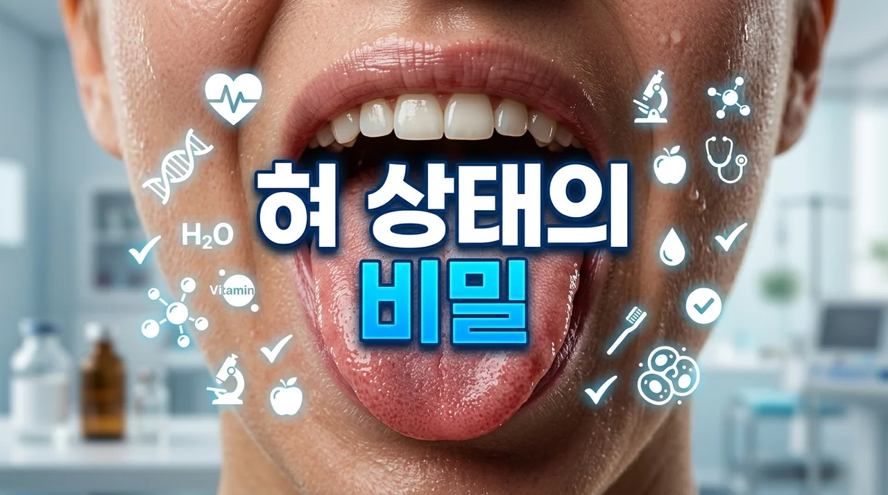 혀 상태 변한 이유 5가지와 색깔별 건강 자가진단 가이드