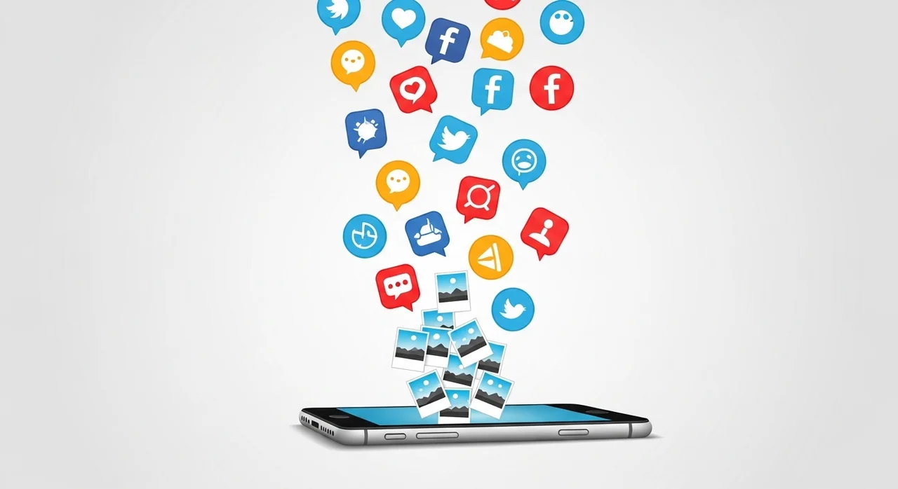 갤러리 복잡해진 이유 1: SNS 및 메신저 자동 저장