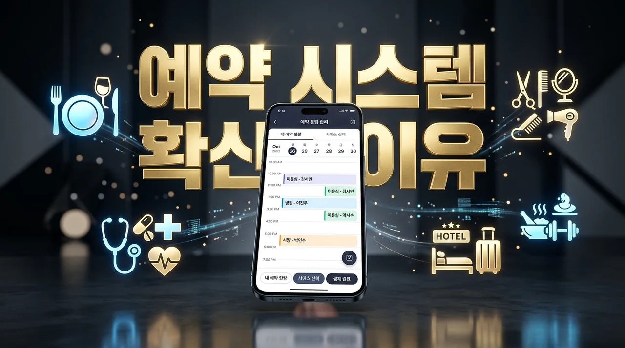 예약 시스템 확산 이유와 비즈니스 성장을 위한 핵심 전략 5가지