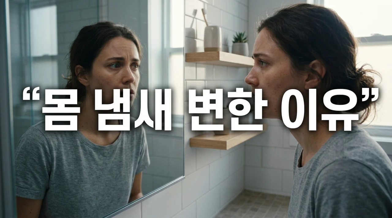 몸 냄새 변한 이유 5가지와 건강 이상 신호 체크리스트