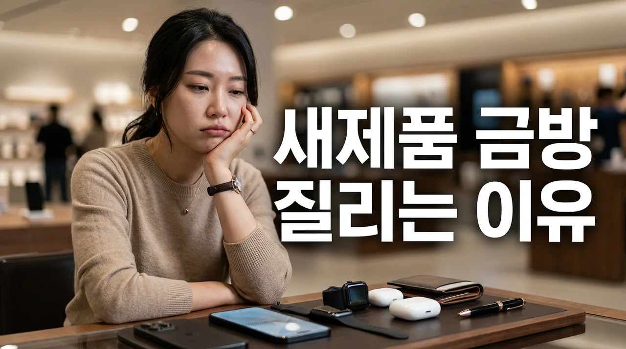 새제품 금방 질리는 이유, 심리학으로 분석한 5가지 원인과 해결책