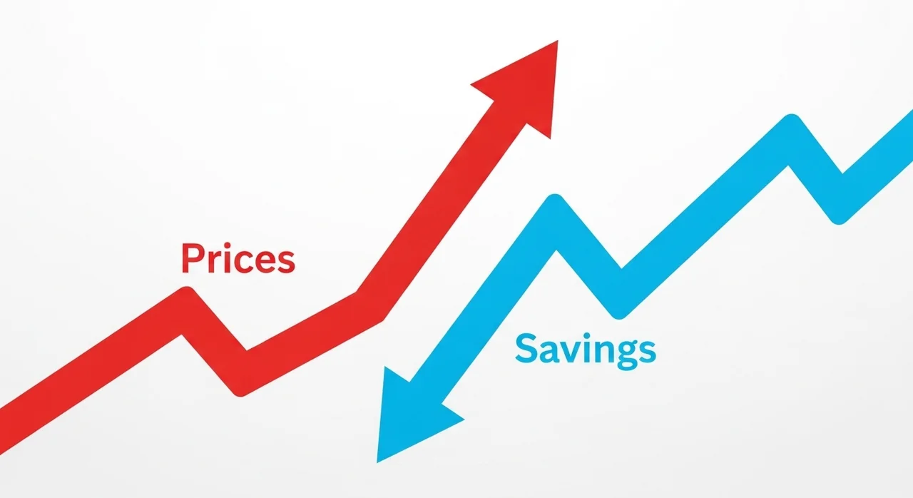 생활비 지출이 늘고 가계 여유가 줄어든 이유