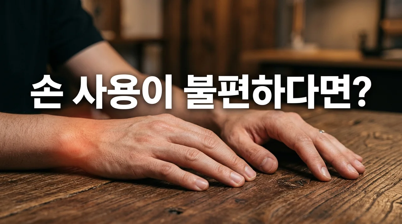 손 사용 불편한 이유 5가지와 증상별 원인 및 해결법 정밀 가이드