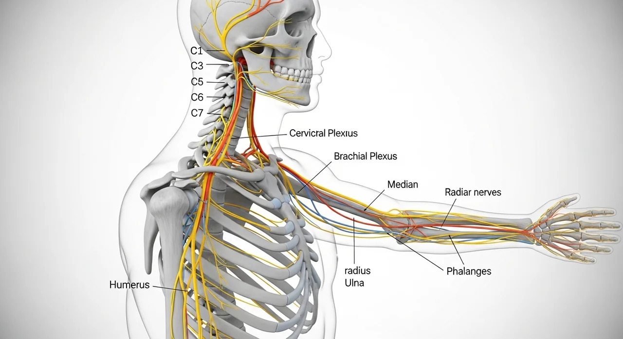 2. 경추 질환: 원인은 손이 아닌 '목'에 있다