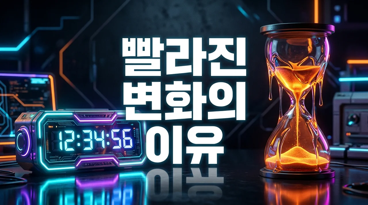 요즘 변화 체감 빨라진 이유, 기술과 환경이 바꾸는 우리의 일상