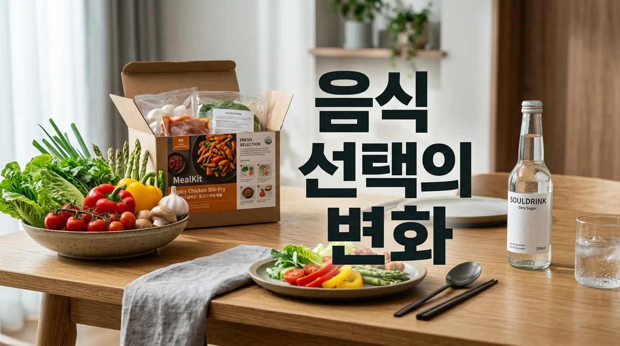 요즘 음식 선택 바뀐 이유, 건강과 가심비 사이의 새로운 기준