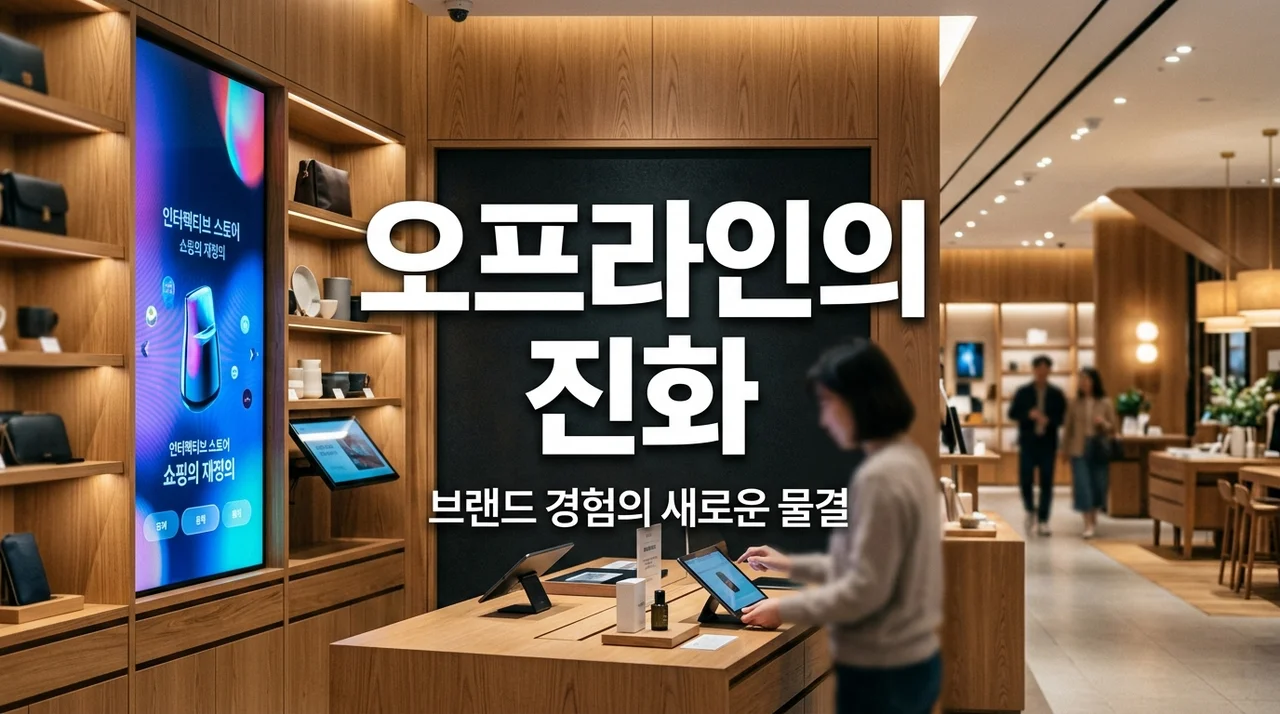 오프라인 변화 흐름: '소유'를 넘어 '경험'을 파는 리테일의 진화