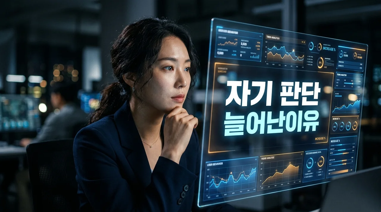 자기 판단 늘어난 이유, 우리 사회의 독립적 의사결정 트렌드 분석