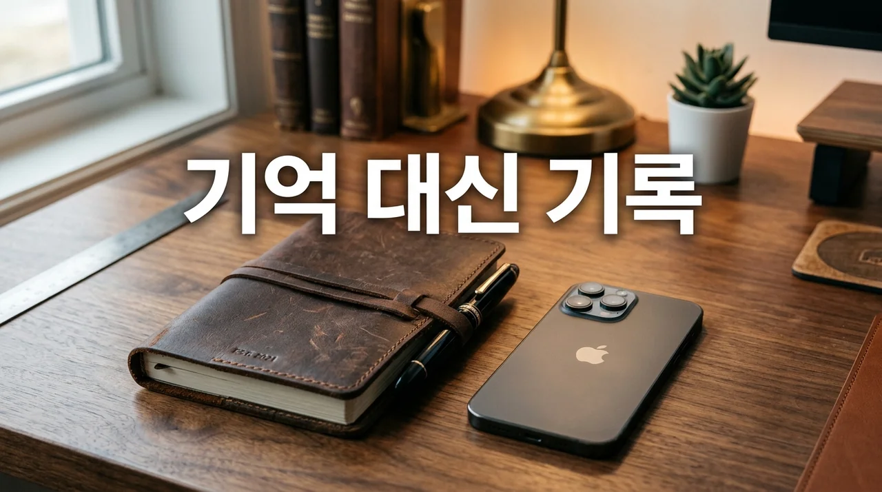 기억 대신 기록 선택: 뇌를 자유롭게 하는 압도적 생산성의 비밀