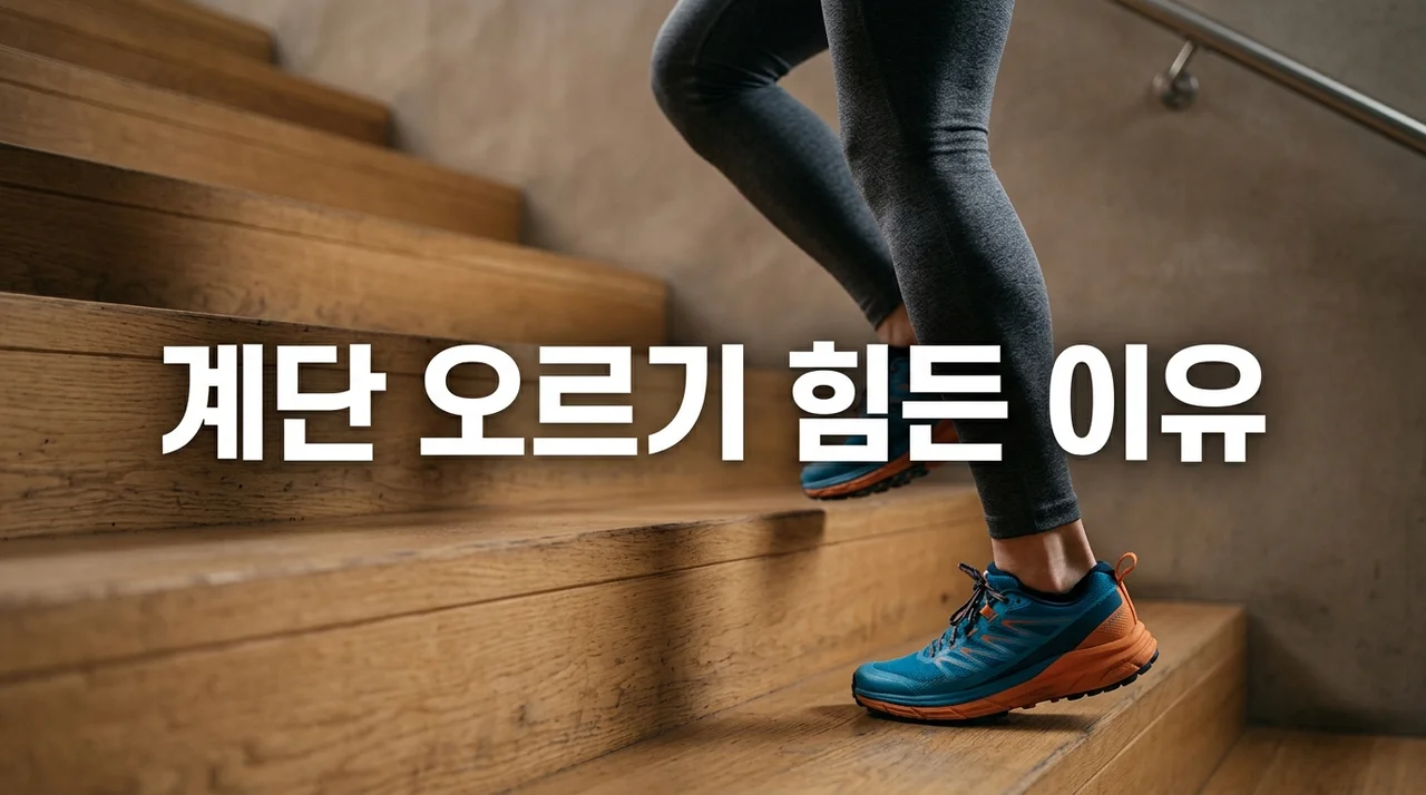 계단 오르기 힘든 이유 5가지와 무릎 통증 해결을 위한 근력 강화 가이드