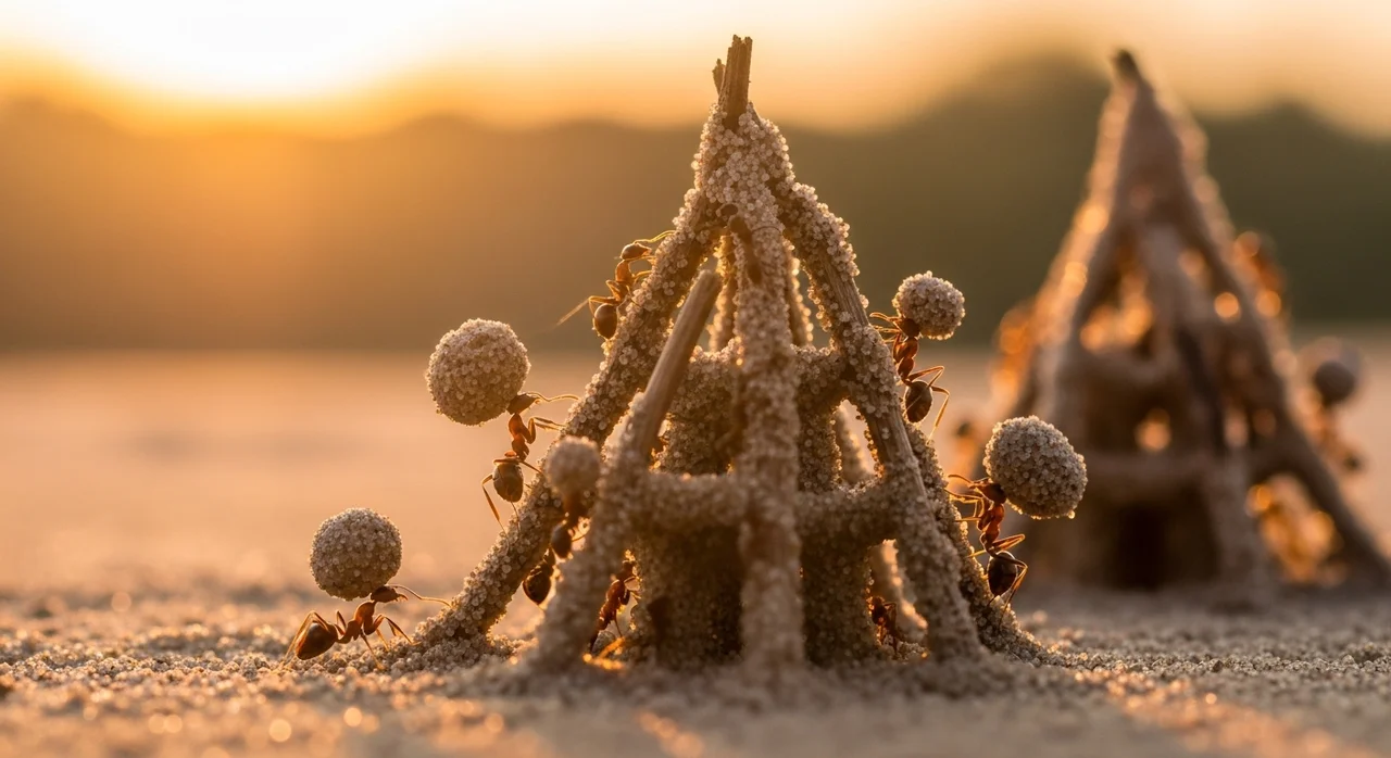 심리학적 관점: '개미'의 비유로 본 축적의 원리