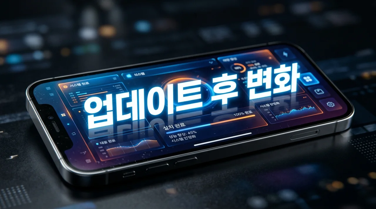 아이폰 iOS 갤럭시 업데이트 후 달라진 이유와 신기능 최적화 가이드