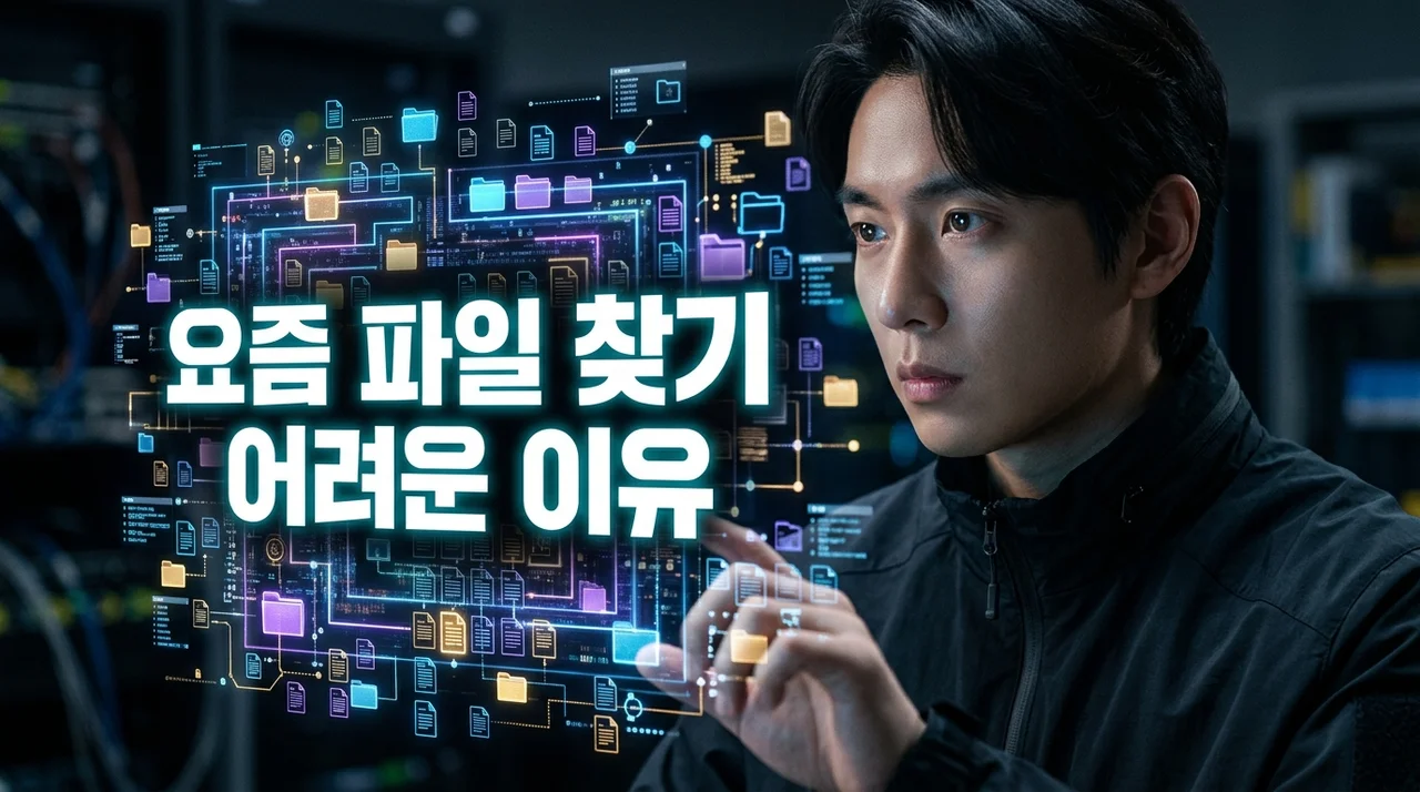 요즘 파일 찾기 어려운 이유: 디지털 미로 속에서 원하는 자료 찾는 법