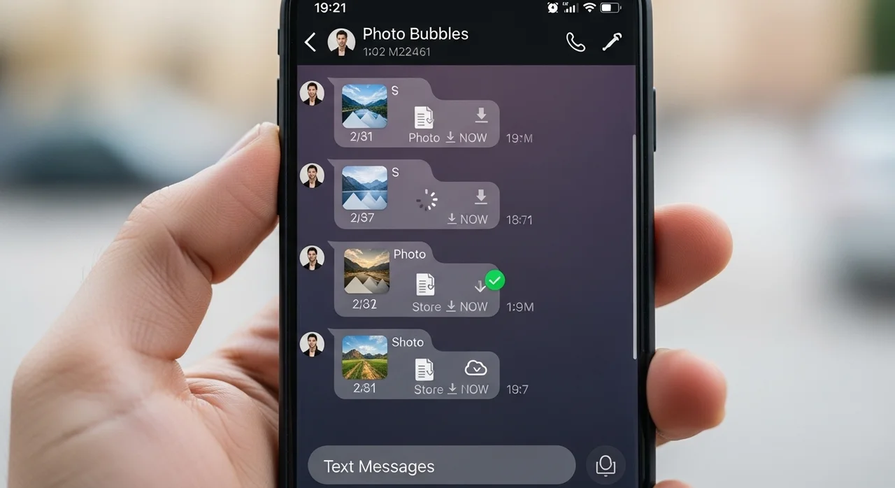 2. SNS 및 메신저 앱의 자동 저장 기능