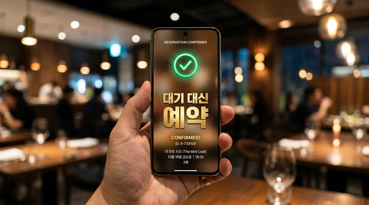 대기 대신 예약 선택, 시간 아끼는 스마트한 예약 앱 활용 가이드
