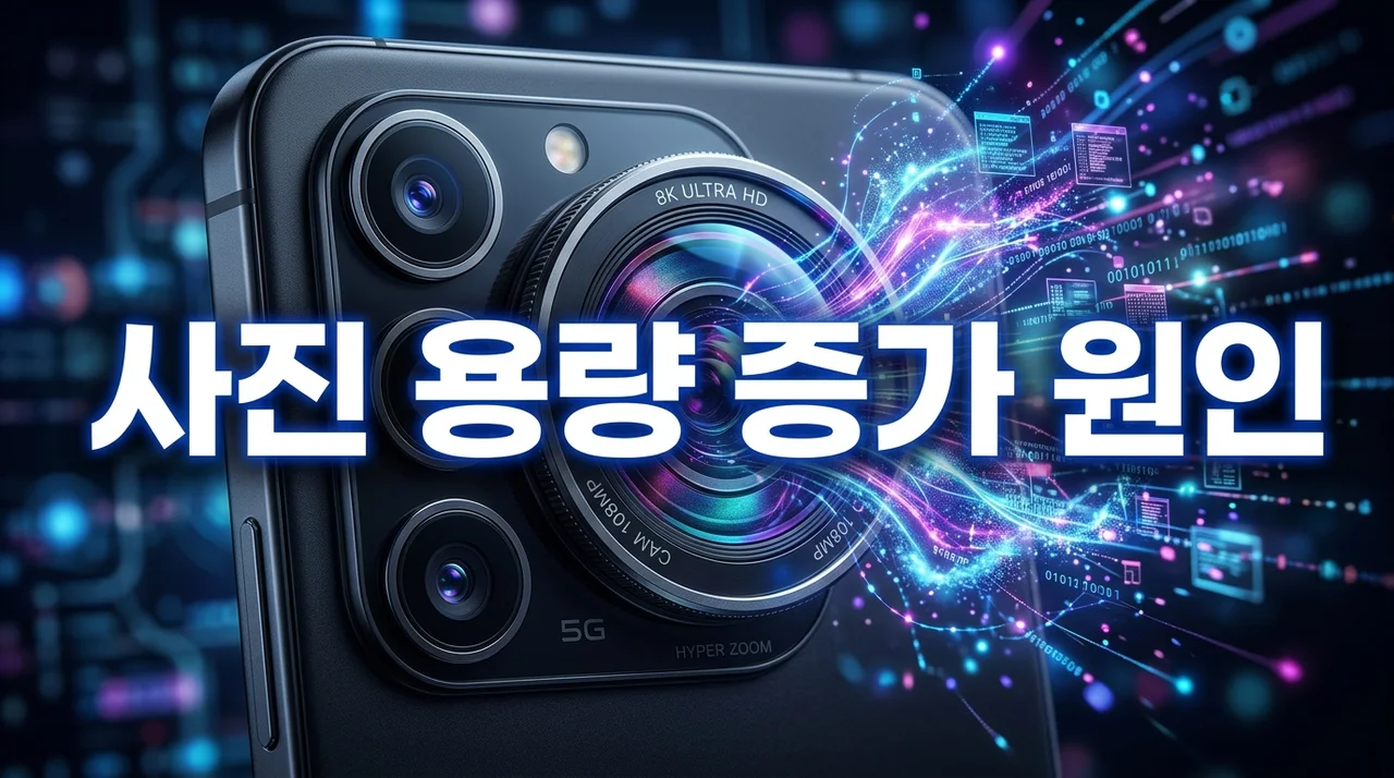 사진 용량 늘어난 이유와 스마트폰 저장 공간 부족 해결 가이드