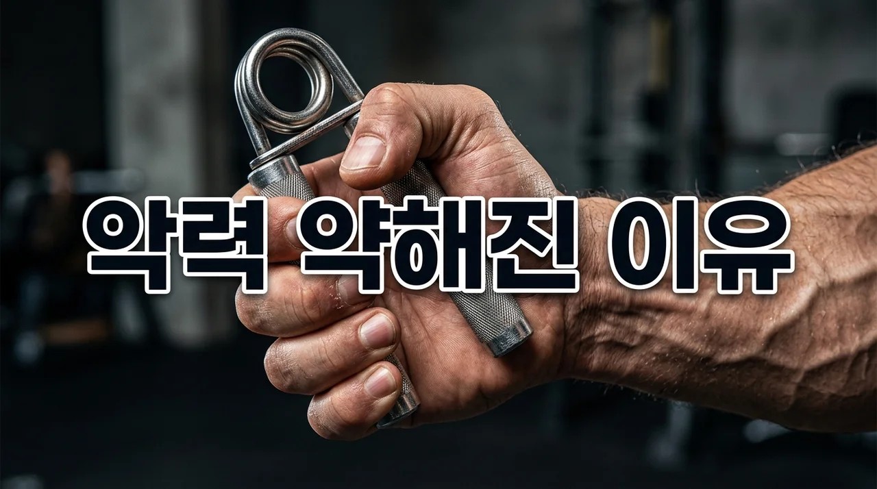 악력 약해진 느낌 이유 5가지와 꼭 확인해야 할 건강 위험 신호