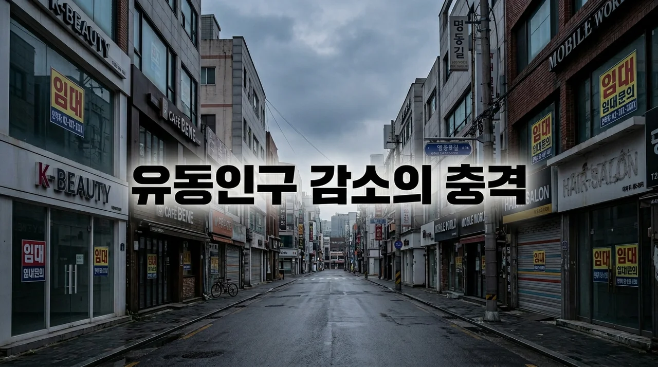 유동인구 감소 영향: 상권 몰락의 위기와 자영업 생존 전략