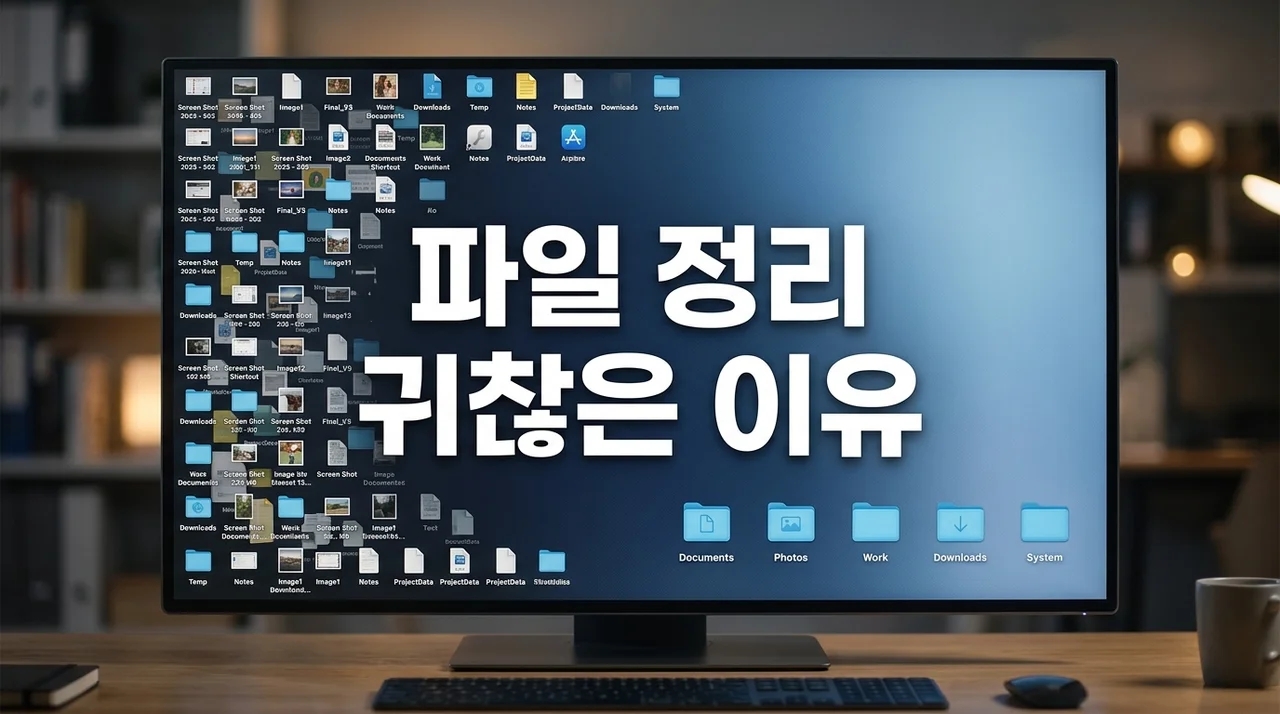 파일 정리 귀찮은 이유 5가지와 스트레스 없는 디지털 정리법
