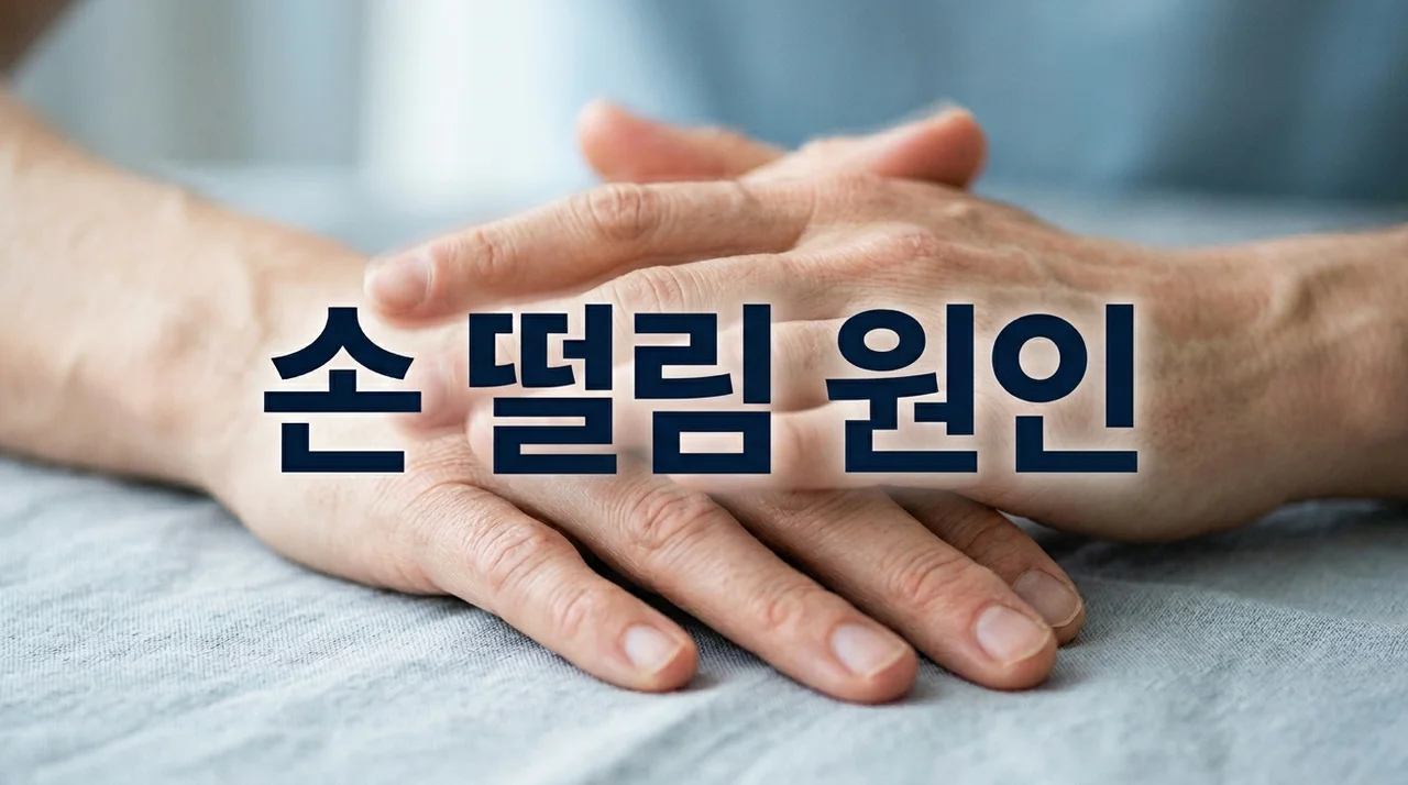 손 떨림 느껴지는 이유 5가지와 증상별 원인 및 해결 방법 총정리