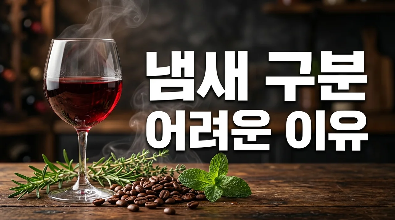 냄새 구분 어려운 이유 5가지와 후각 감각을 깨우는 과학적 방법