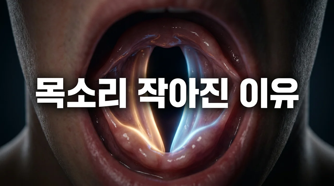 목소리 작아진 이유 5가지와 원인별 해결 방법 완벽 가이드