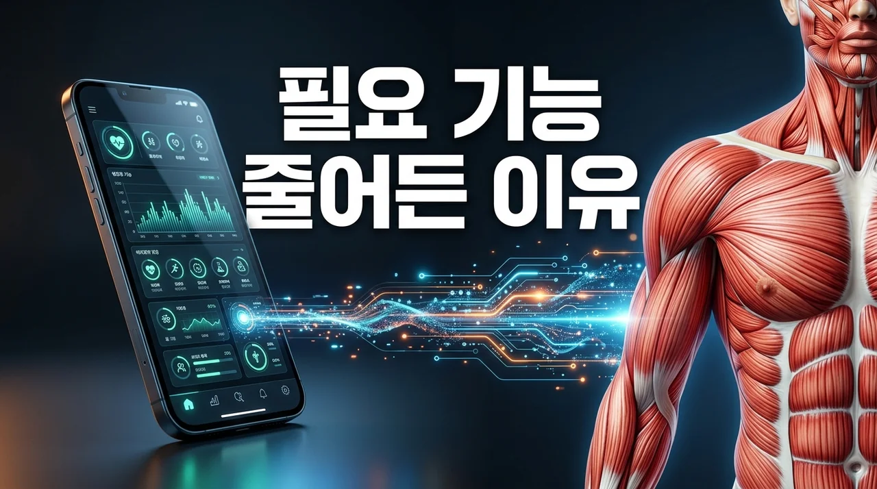 필요 기능 줄어든 이유: 디지털 기기부터 건강 관리까지 원인 완벽 분석