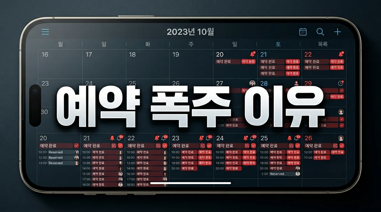 요즘 예약 늘어나는 이유, 2026년 소비 트렌드와 핵심 원인 분석
