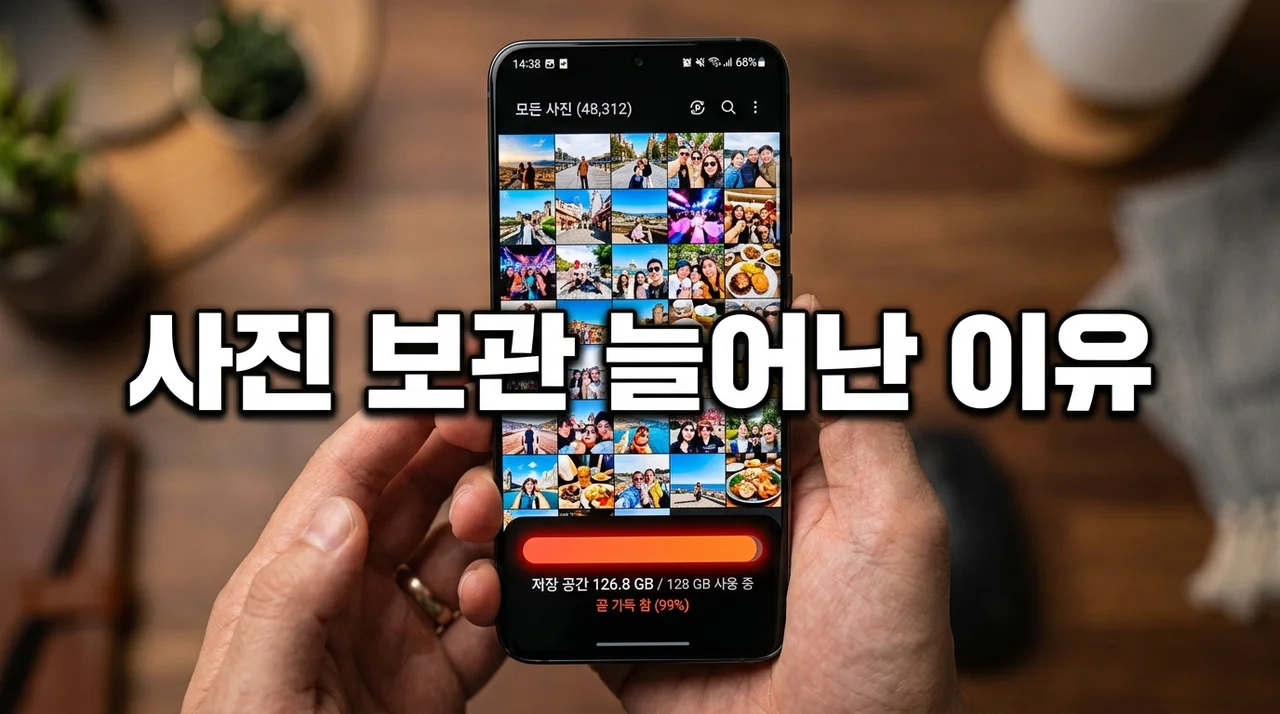사진 보관 늘어난 이유, 스마트폰 용량 부족 해결하는 5가지 분석