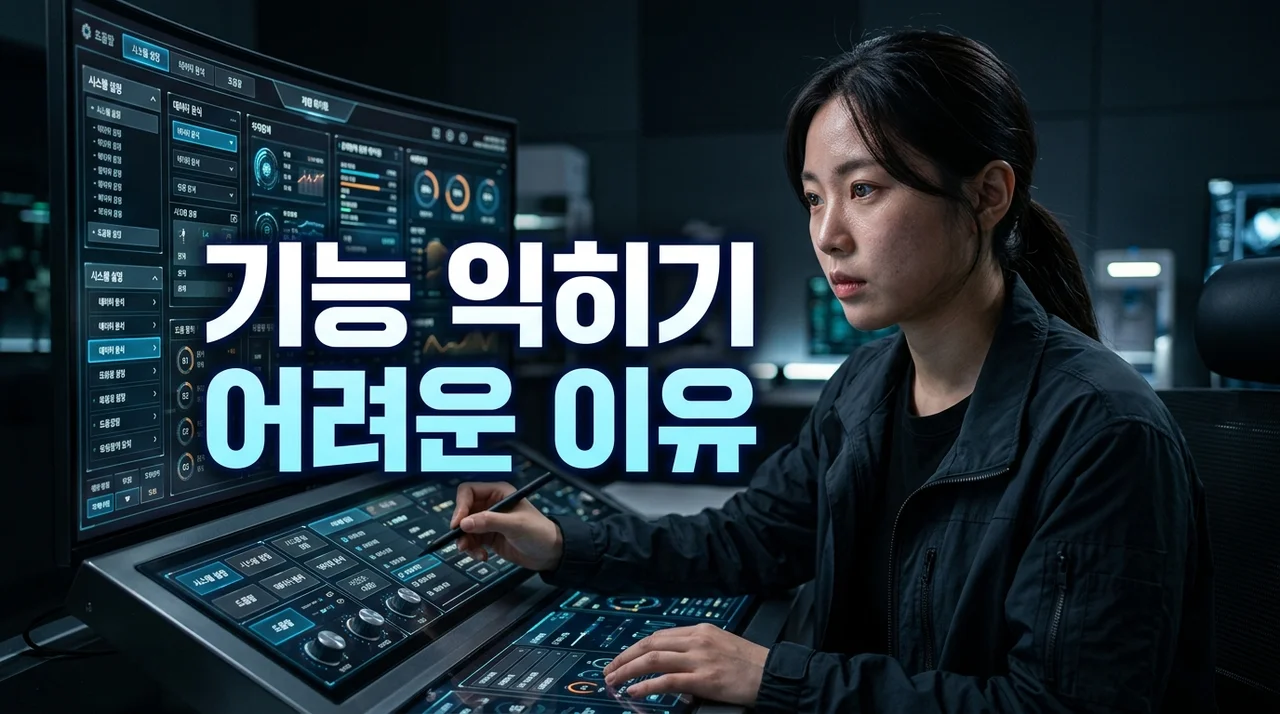 포토샵부터 코딩까지, 새로운 기능 익히기 어려운 이유와 해결법