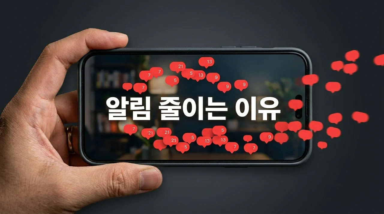 알림 줄이는 이유 5가지와 스마트한 알림 관리 설정 가이드